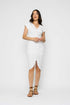 Danielle-Stretch Eyelet Dress